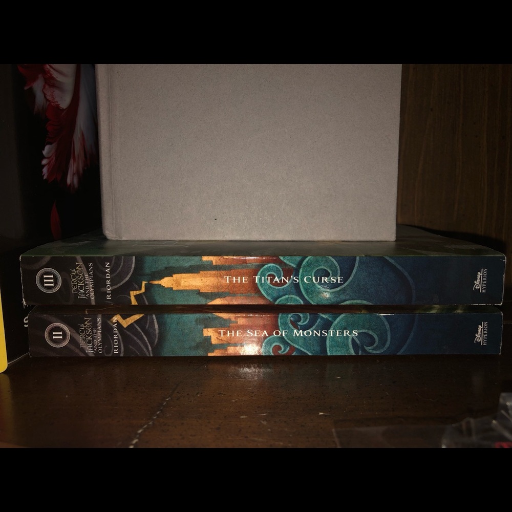 Percy Jackson Book 2 and 3
